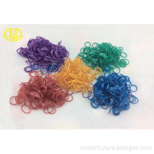 Eco - friendly Crazy Rainbow Loom Rubber Band Kit customize